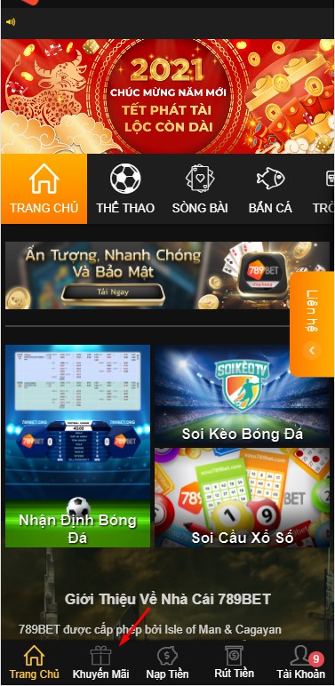 TRANG CHỦ ĐĂNG NHẬP NHÀ CÁI 789BET CASINO