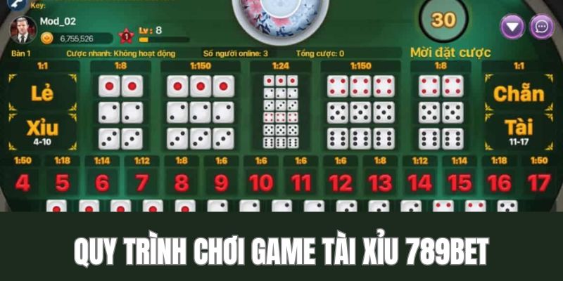 Hướng dẫn người dùng cách chơi tài xỉu là gì tại 789Bet